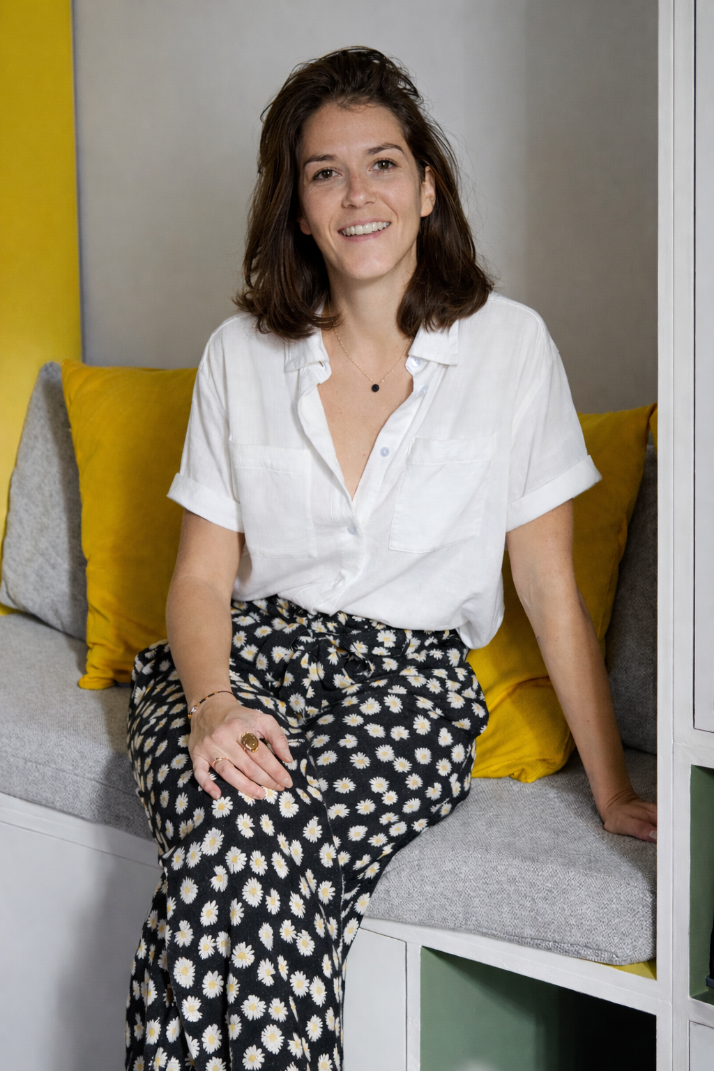 Portrait de Charline Jacob, architecte d'intérieur